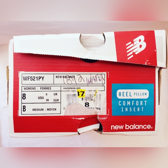 NIB (New In Box) Pair of Womens New Balance Sneakers - US Size 8 - Picture 6 of 8